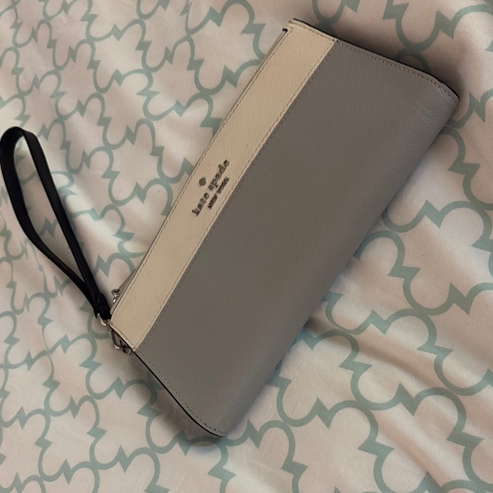 Kate Spade Two-Tone Wristlet